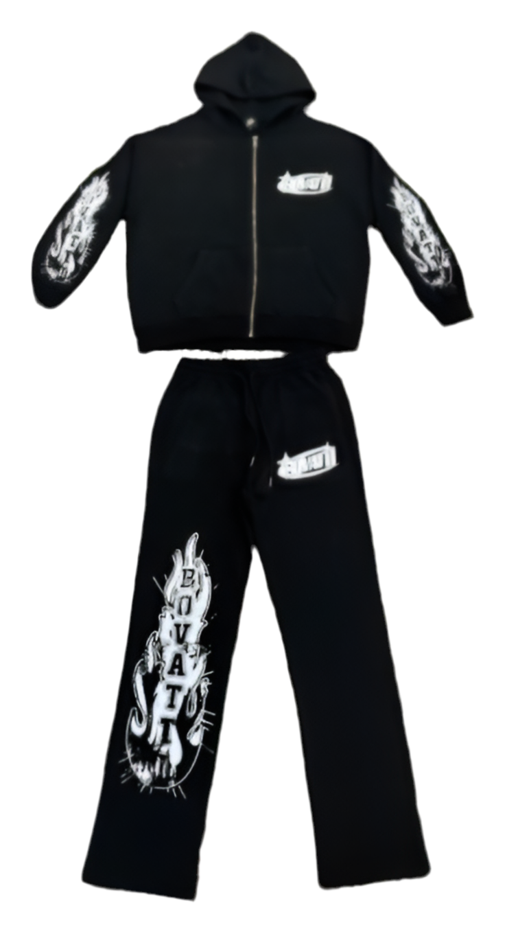 BLACK INFERNO HOODIE