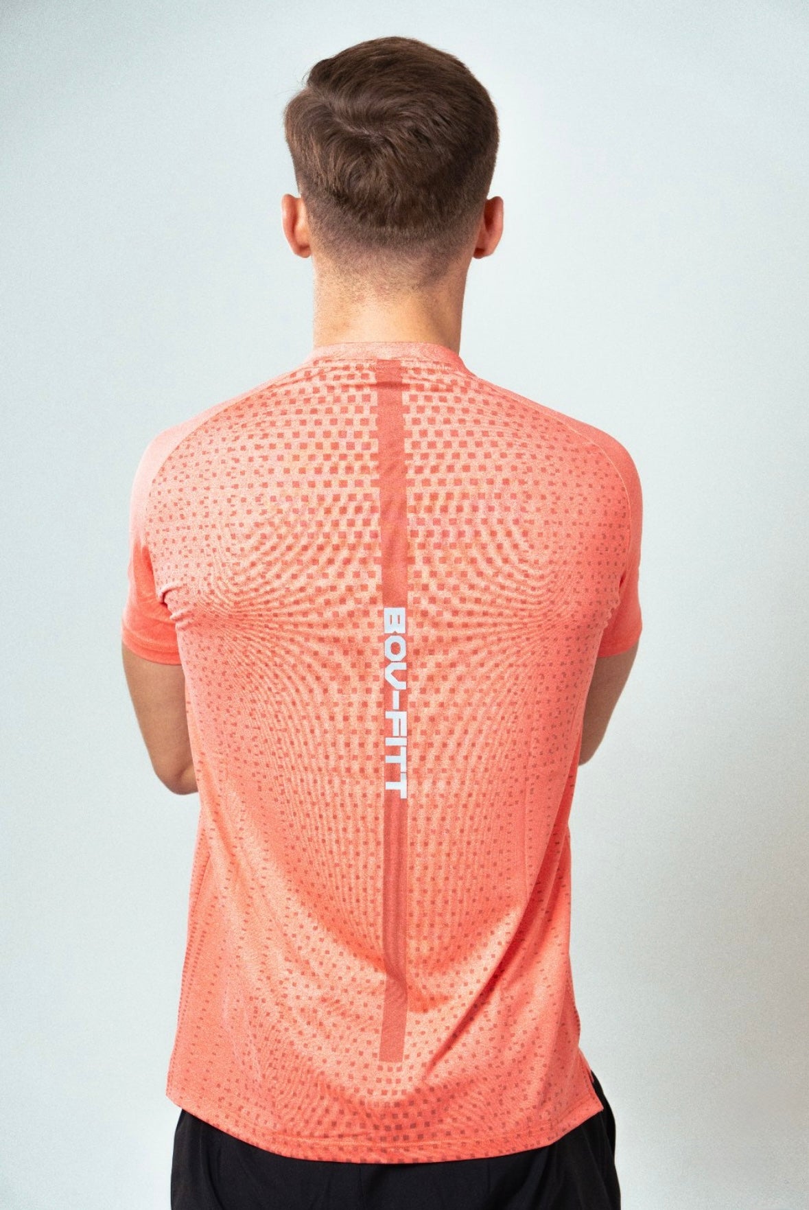 RED BOV-FITT VORTEX SHIRT